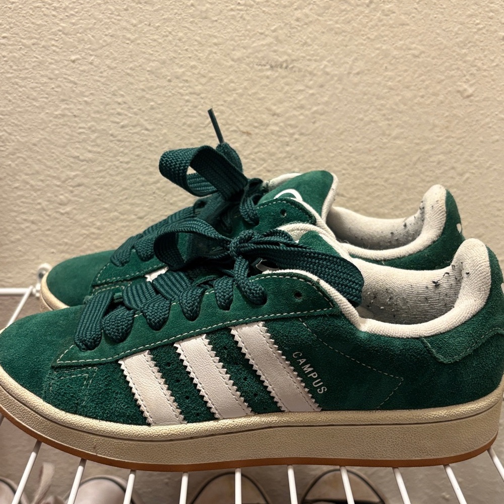 Women’s Adidas Campus Forest Green Sneakers